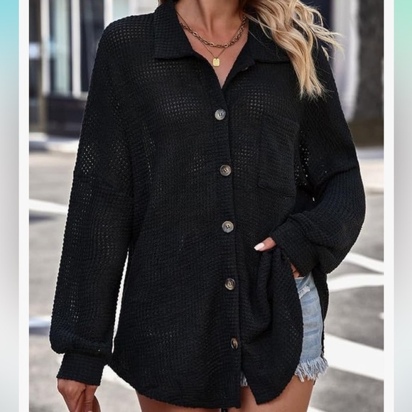 Dokotoo Oversized Polo Top - Picture 2 of 9